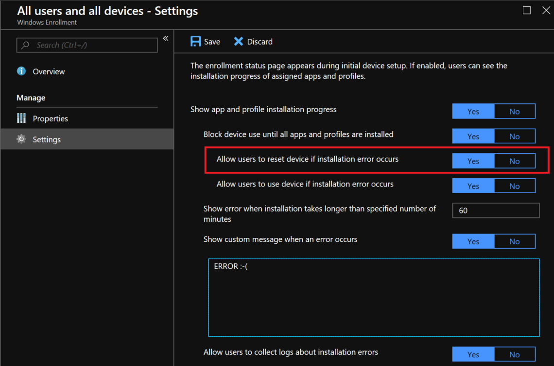 Windows Autopilot Enrollment Status Page in Microsoft Intune sepago