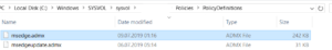 PolicyDefinitions folder in Windows